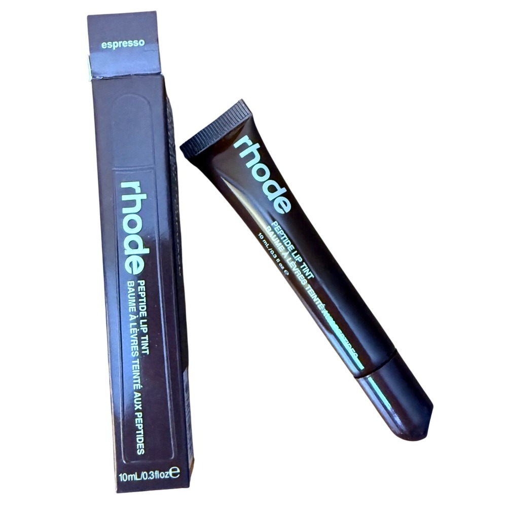 Rhode Peptide Lip Tint Espresso Sheer Brown Glossy Balm 10ml NEW